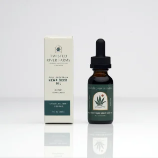 Hemp Seed Oil Full Spectrum CBD – Chocolate Mint 2800mg