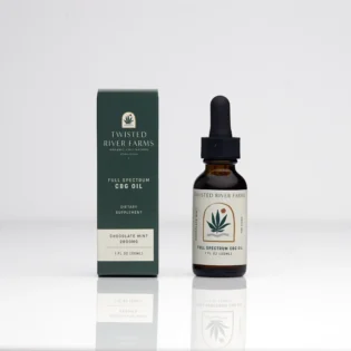 Chocolate Mint Full Spectrum CBG Oil – 2800mg