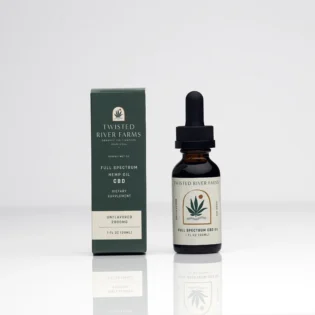 Unflavored Full Spectrum Organic CBD Oil – 2800mg
